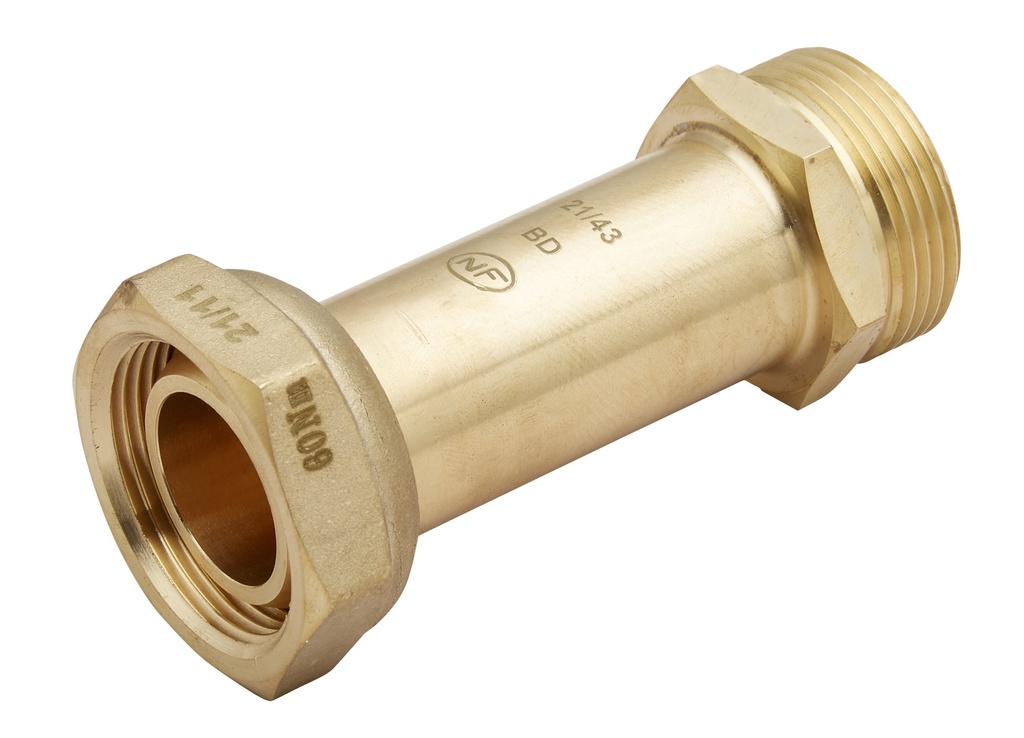 ALLONGE JSC DN 25 LONG105 MM M1''1/4-E1''1/4 (PR COFFRET) NF540