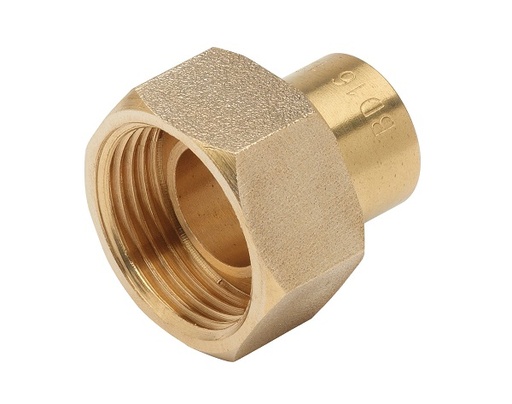 [BAN0990434] RACCORD 2P DROIT JPG ECROU 1/2" CU 14 + JOINT NF540 RAC702 A L'UNITE
