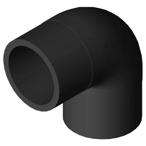 [GFI193281424] COUDE 90° LISSE D200 NF136 8022382 CLI200090 §